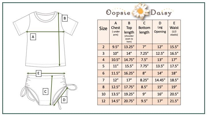 Green Pink Floral Rash Guard Swimsuit - Tenth & Pine - Swimsuit - 3 - Oopsie Daisy