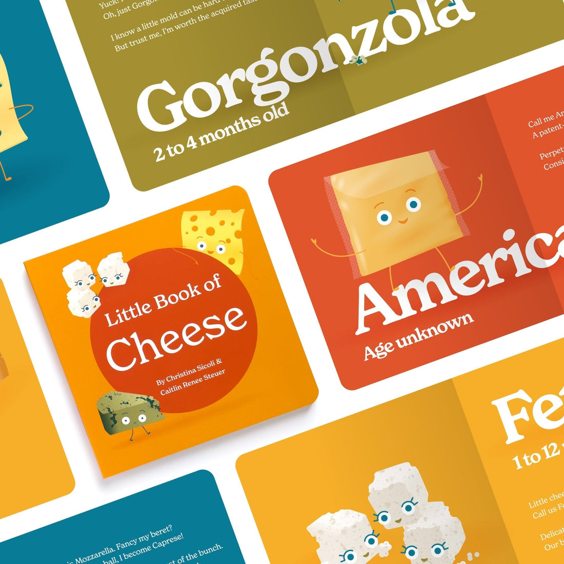 Little Book of Cheese - Tenth & Pine - Board Book -