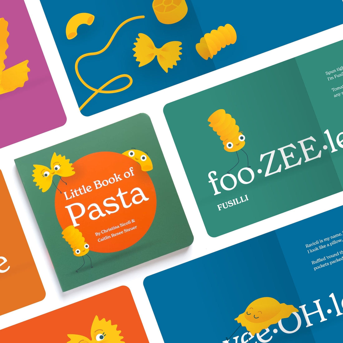 Little Book of Pasta - Tenth & Pine - Board Book -