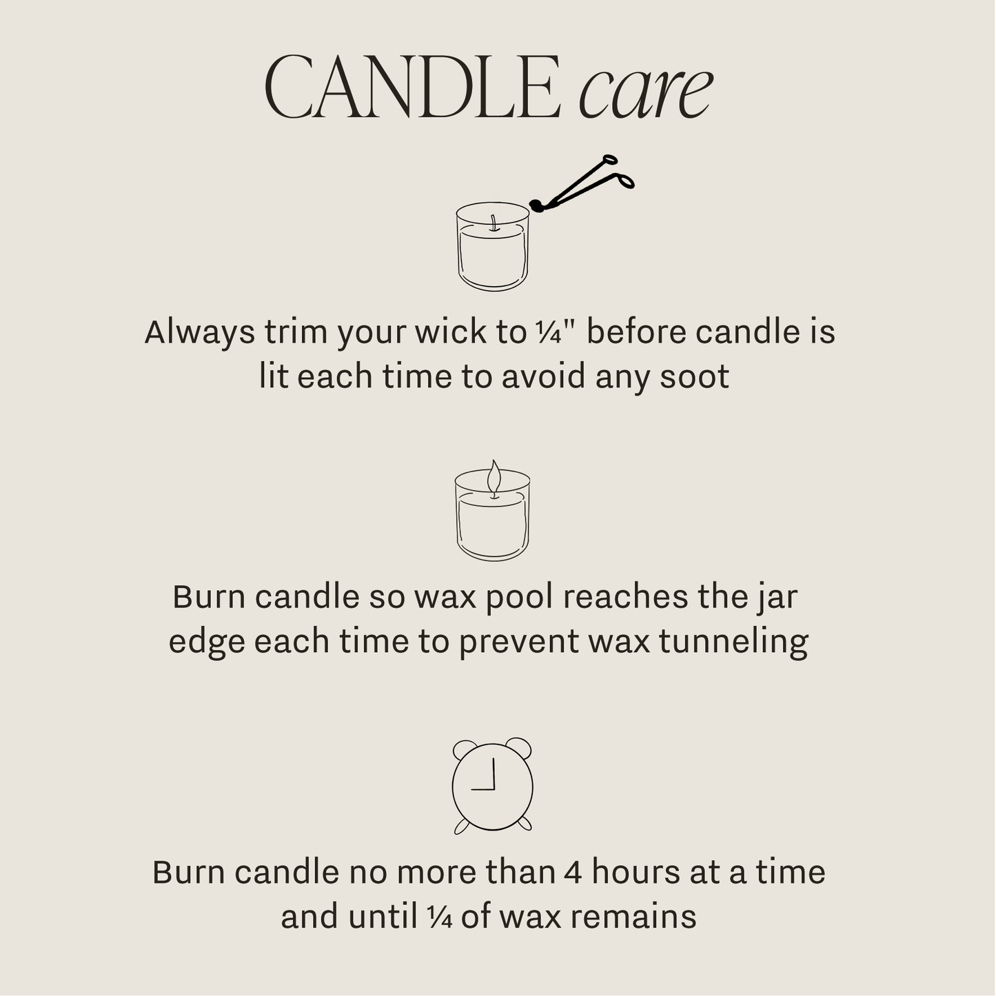 Love You Soy Candle Patterned - Clear Jar - 9 oz - Tenth & Pine - Candles -