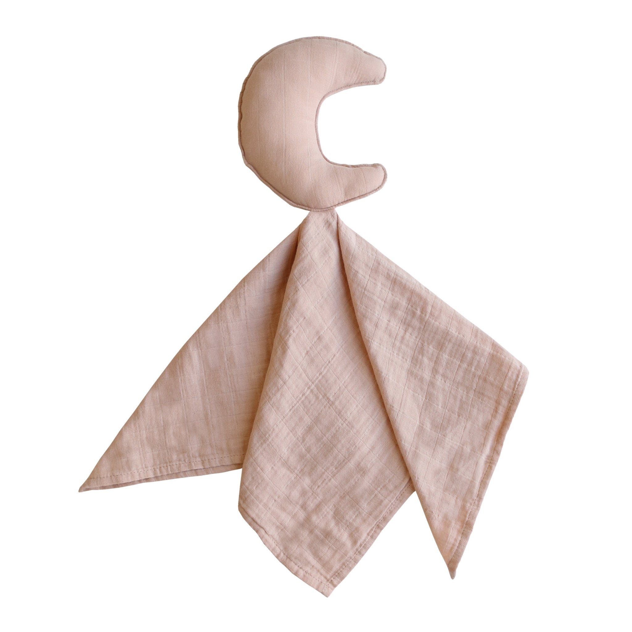 Moon Lovey Blanket - Tenth & Pine - blankets - Blush
