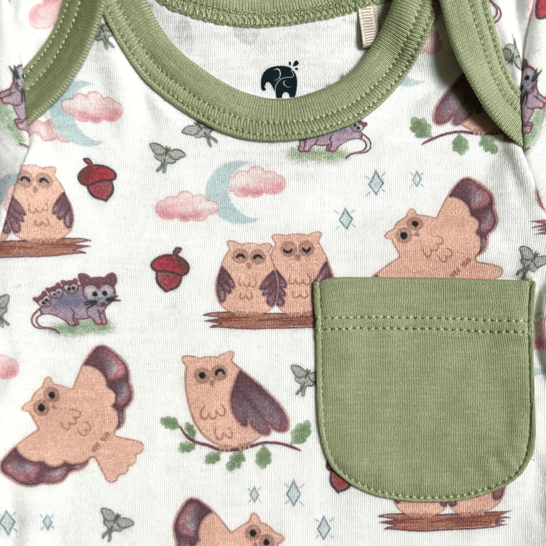 Nocturnal Set | Organic Pima Cotton - Tenth & Pine - Winter Outfits - 0 - 3M - Kolorful