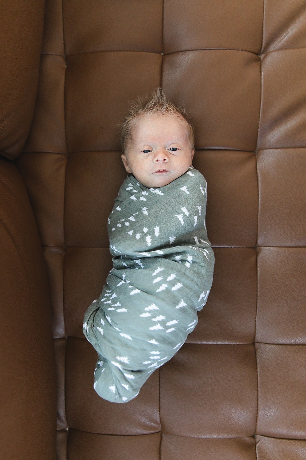 Pines Muslin Swaddle Blanket - Tenth & Pine -