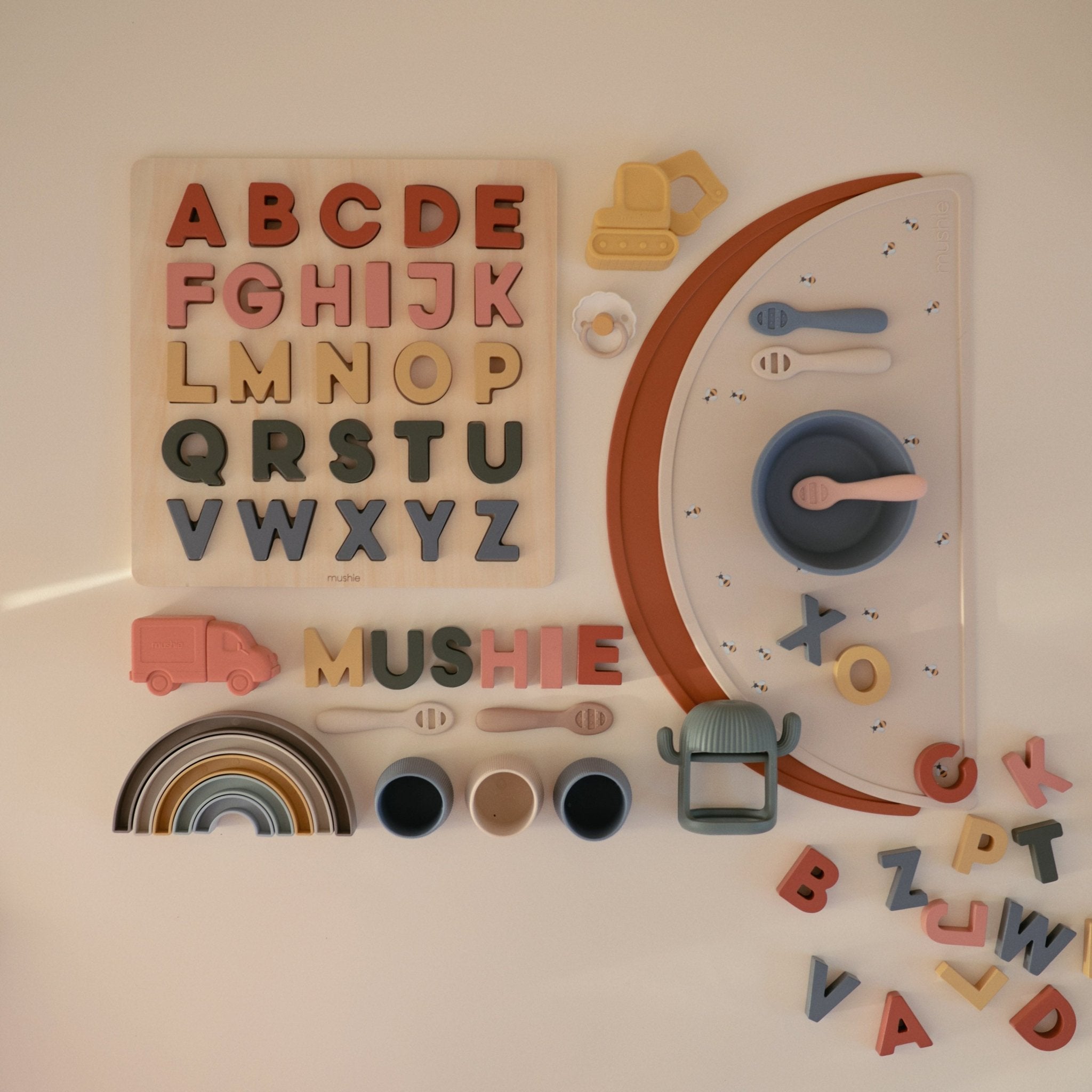 Rainbow Stacker Toy - Tenth & Pine - toys - Sol