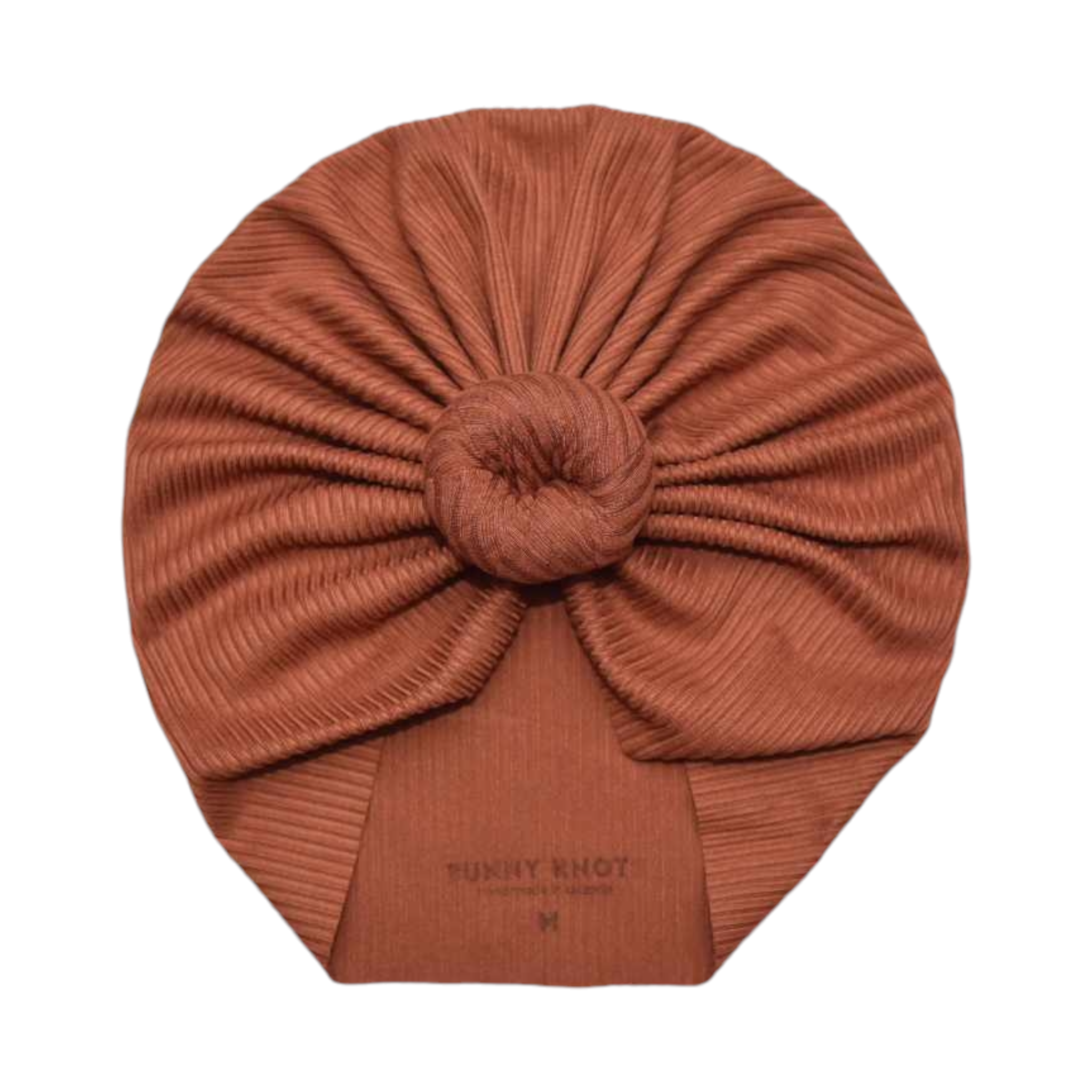 Juni | Cognac | Brushed Rib Headwrap