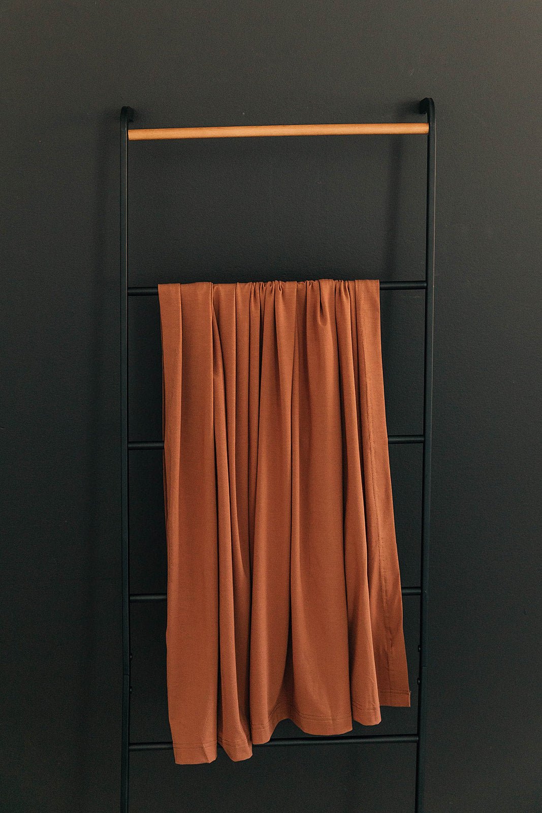 Rust Bamboo Stretch Swaddle - Tenth & Pine -