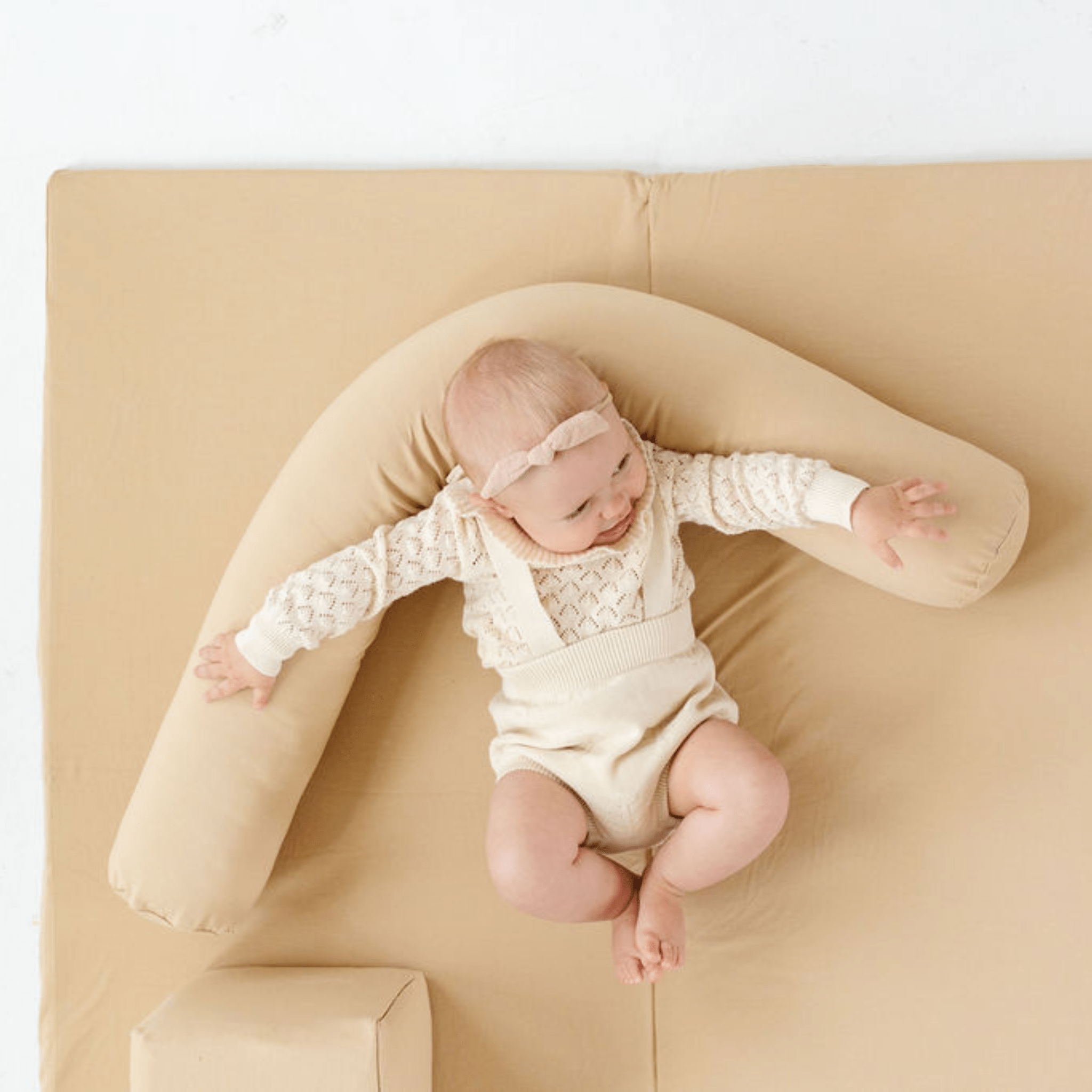 Sandcastle Jersey Mat - Tenth & Pine - Organic Cotton Padded Mat - Standard