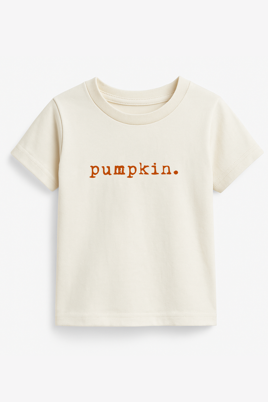 Pumpkin Organic Cotton Kids T-Shirt Short Sleeve