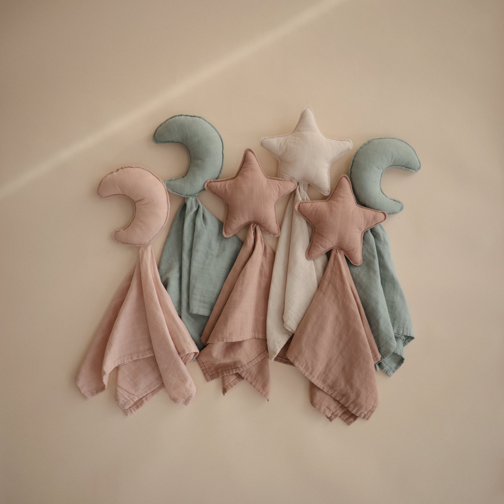 Star Lovey Blanket - Tenth & Pine - Blanket - Fog