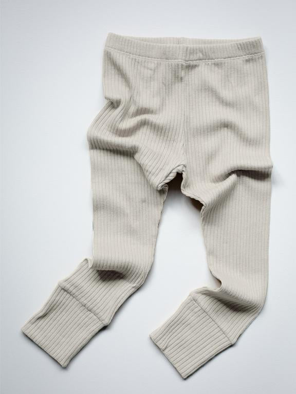The Ribbed Legging - Tenth & Pine - Leggings - NB - ecru
