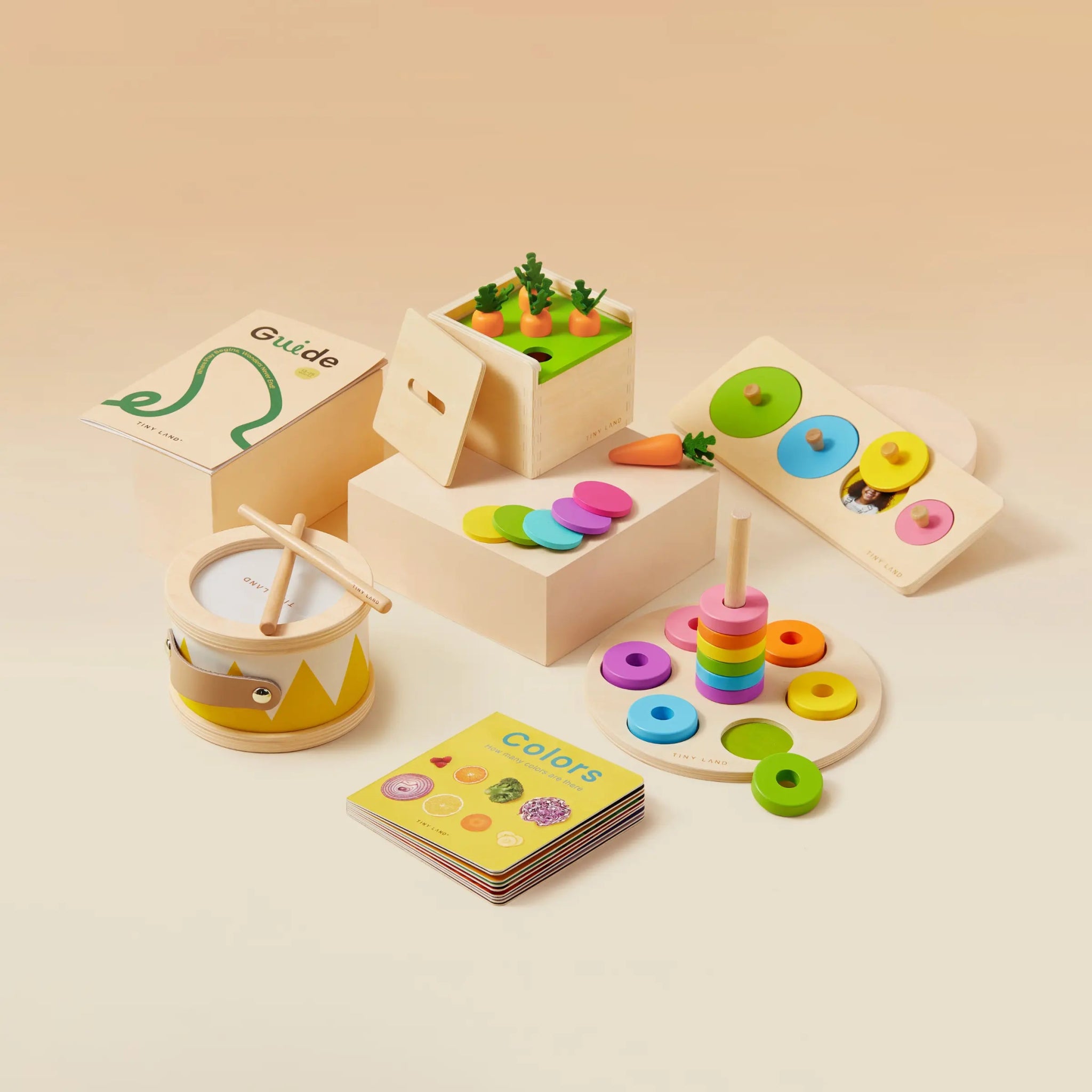 Tiny Land® Montessori Toys Set for Toddlers (13 - 15 month) - Tenth & Pine -