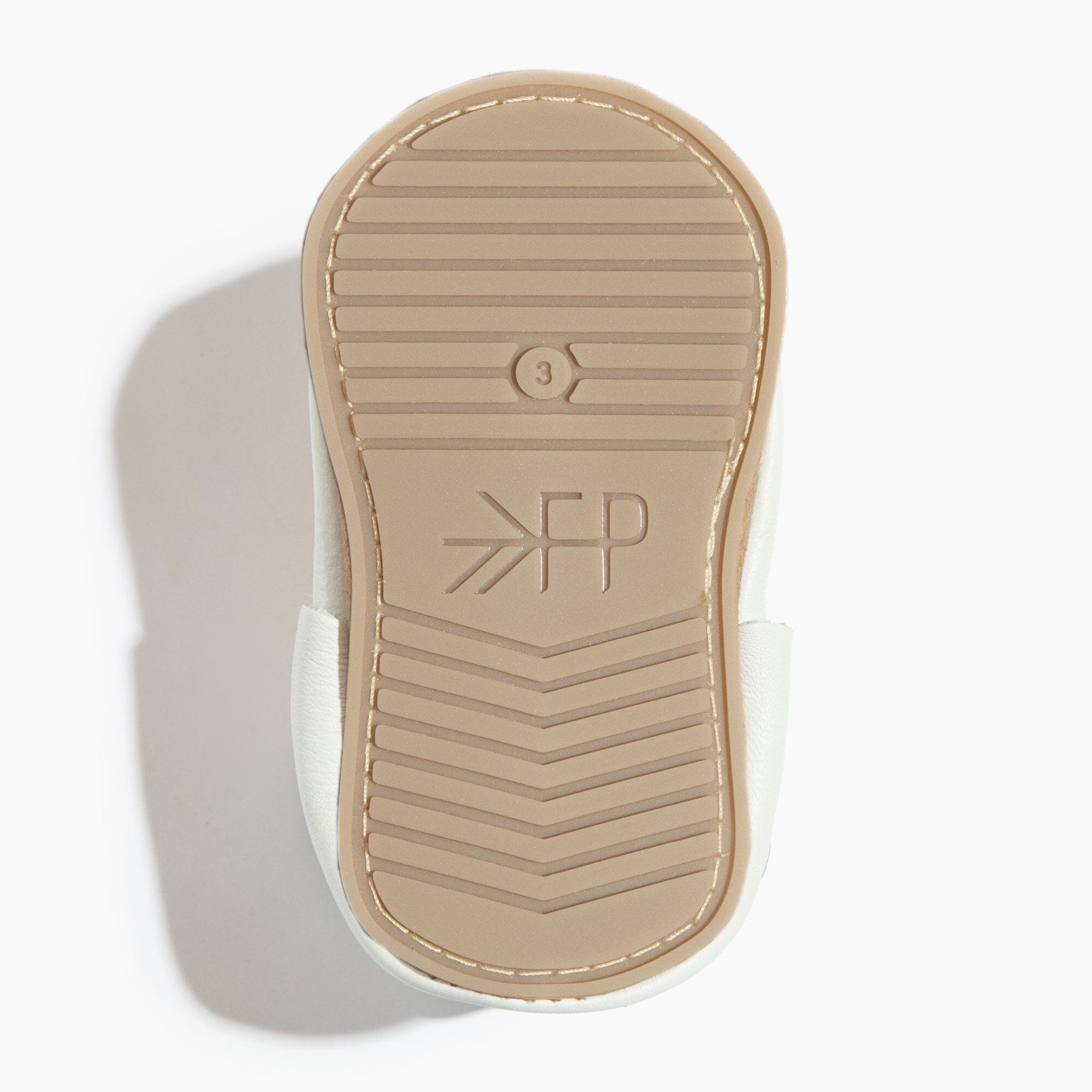 Toasted Bright White Mary Jane Baby Shoe - Tenth & Pine - Mary Jane - Soft Sole - 1