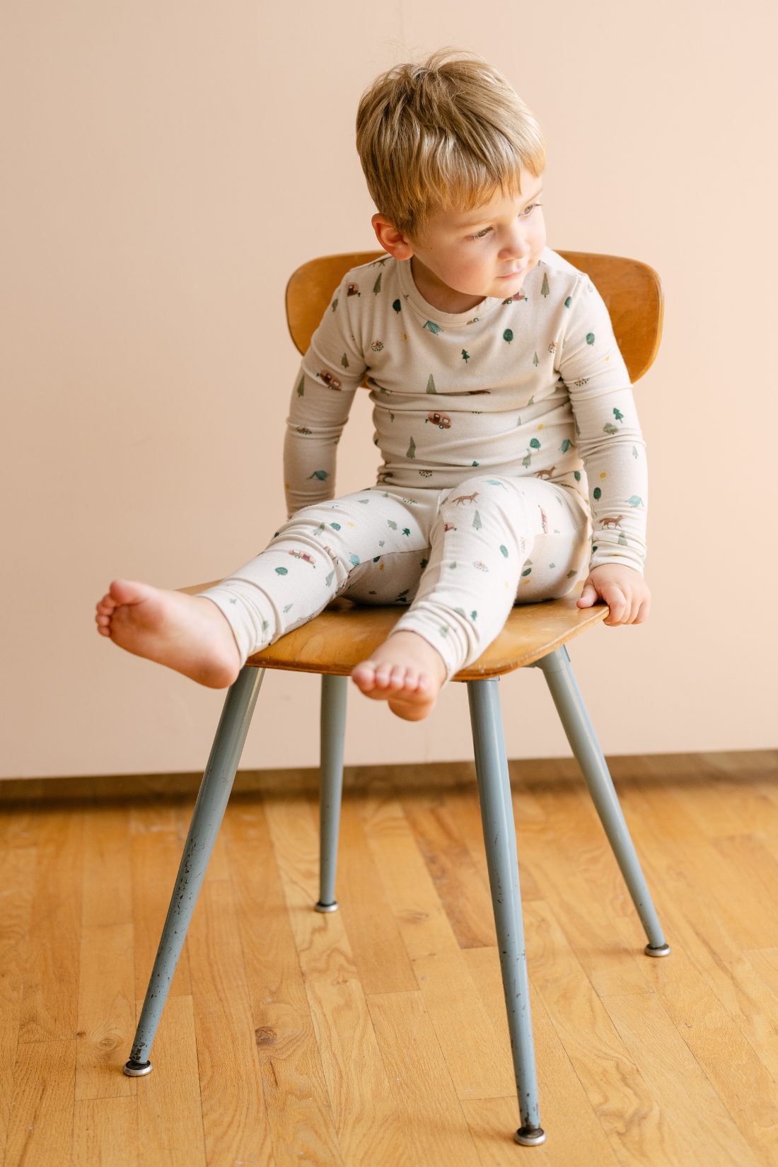 Toddler Modal Pajama Set in Camping