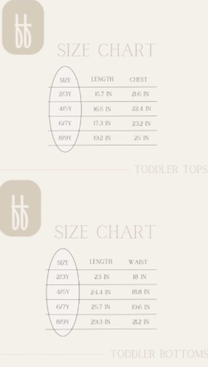 Two Piece Bamboo Pajamas | Ribbed Cream - Tenth & Pine - 2/3 Years