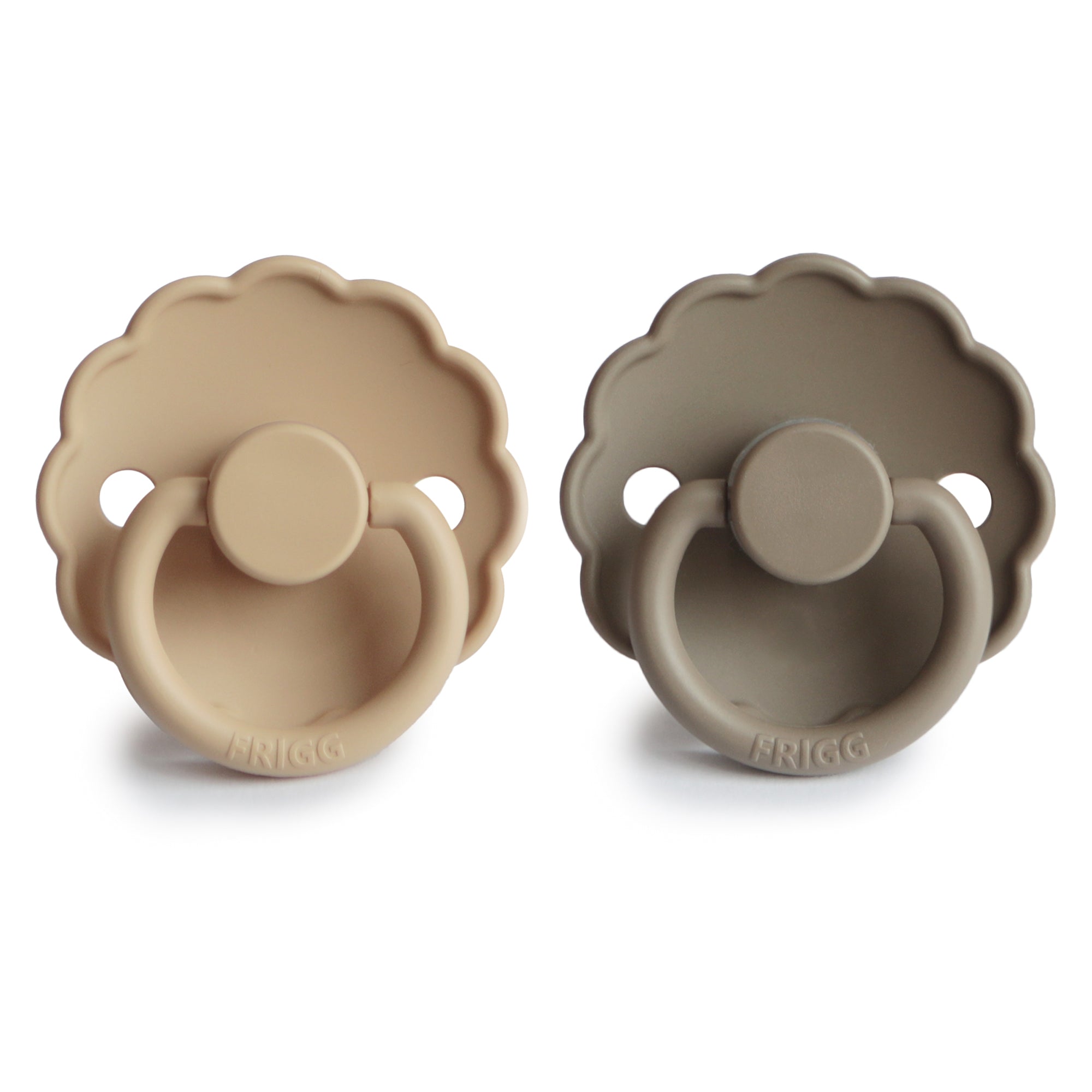 FRIGG Daisy Silicone Pacifier 2 - Pack - Tenth & Pine - FRIGG PACIFIERS - 6 - 18 months - Cream/Lupine