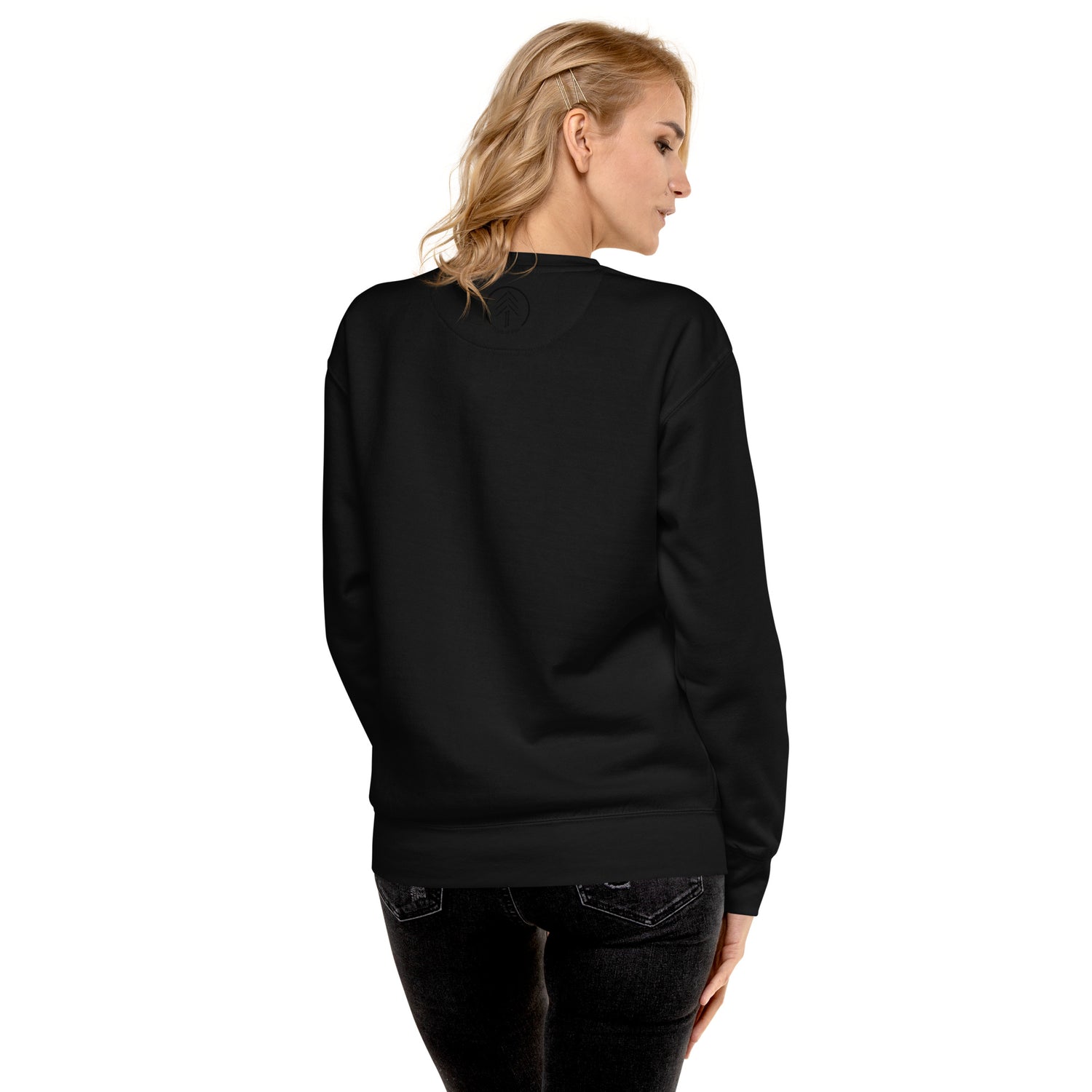 Mama. Embroidered | Premium Adult Sweatshirt - Tenth & Pine - S - Black