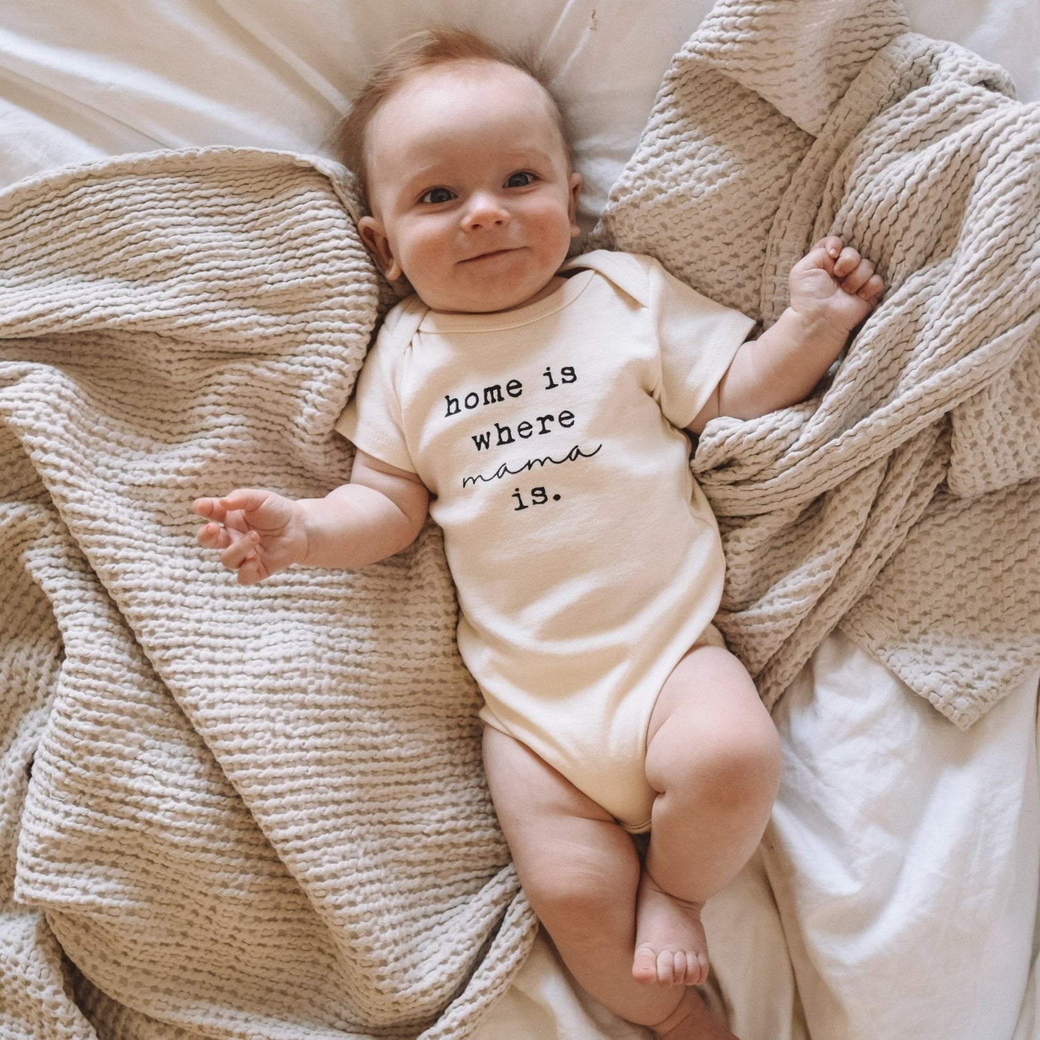 Short Sleeve Bodysuits in Organic Cotton