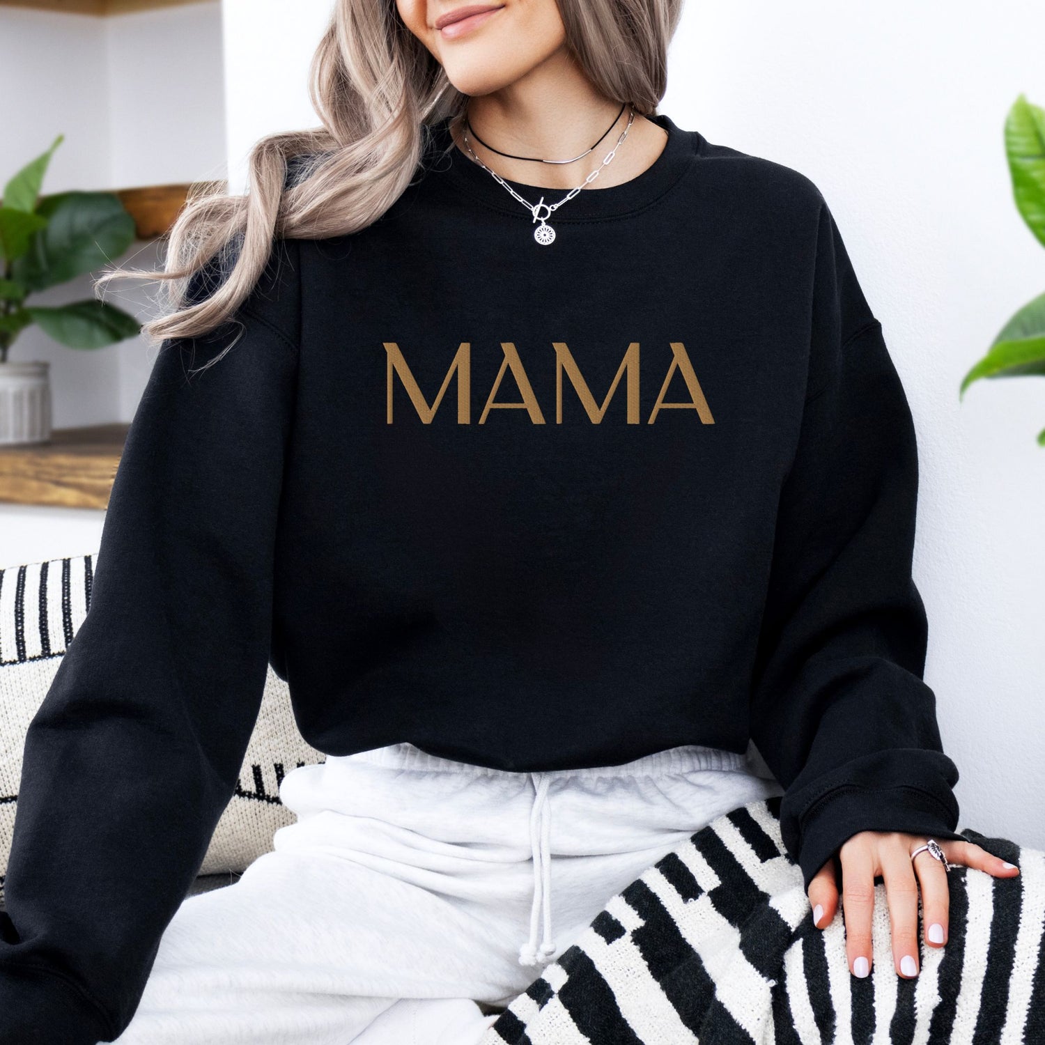 MAMA Embroidered | Adult Sweatshirt