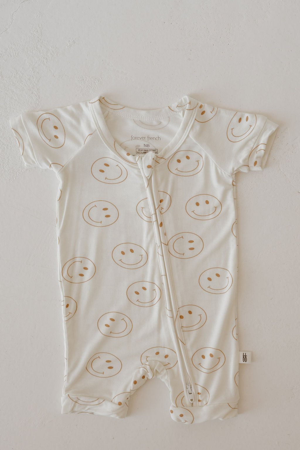 Shortie Bamboo Zip | Just Smile