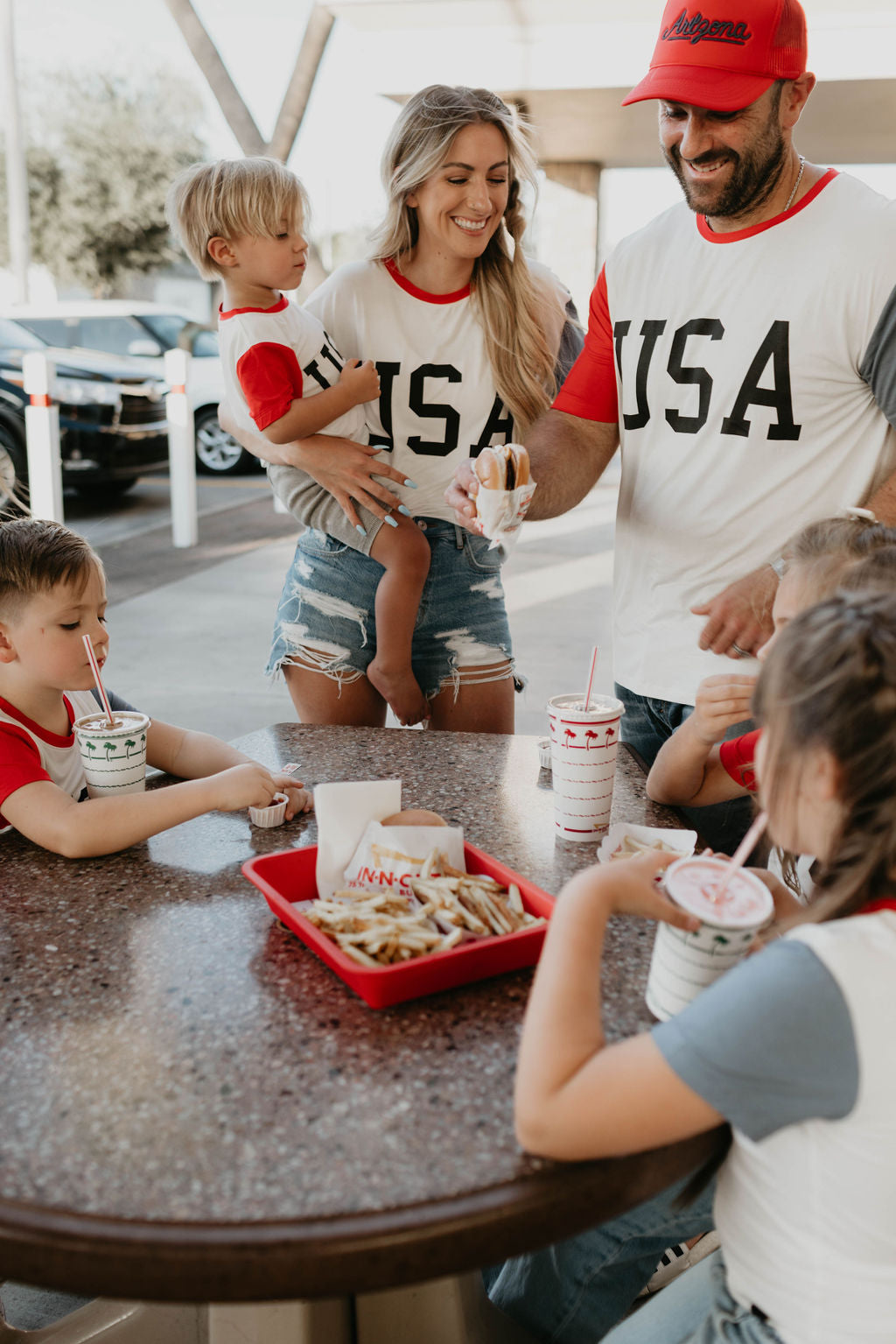 Children's Bamboo T-Shirt | USA, Land That I Love