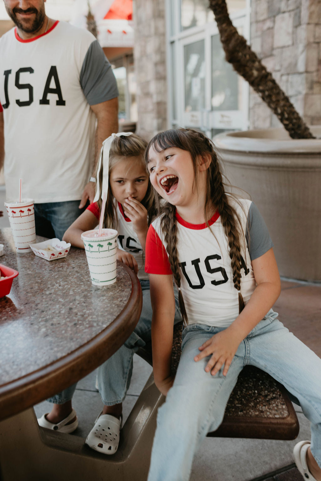 Children's Bamboo T-Shirt | USA, Land That I Love