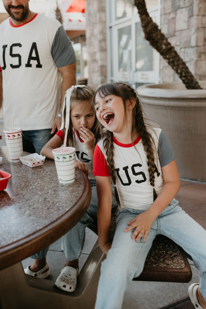 Children's Bamboo T-Shirt | USA, Land That I Love