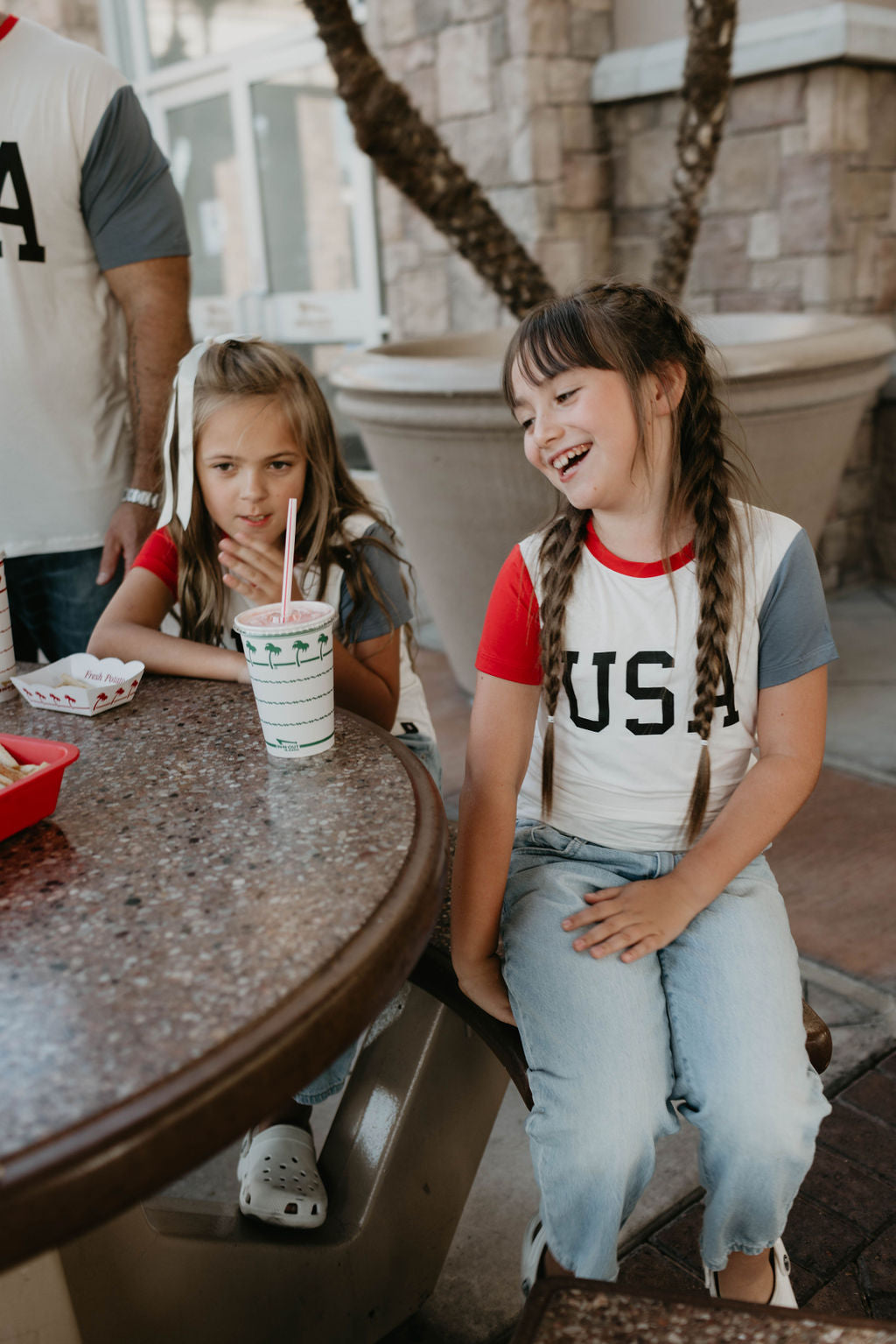 Children's Bamboo T-Shirt | USA, Land That I Love