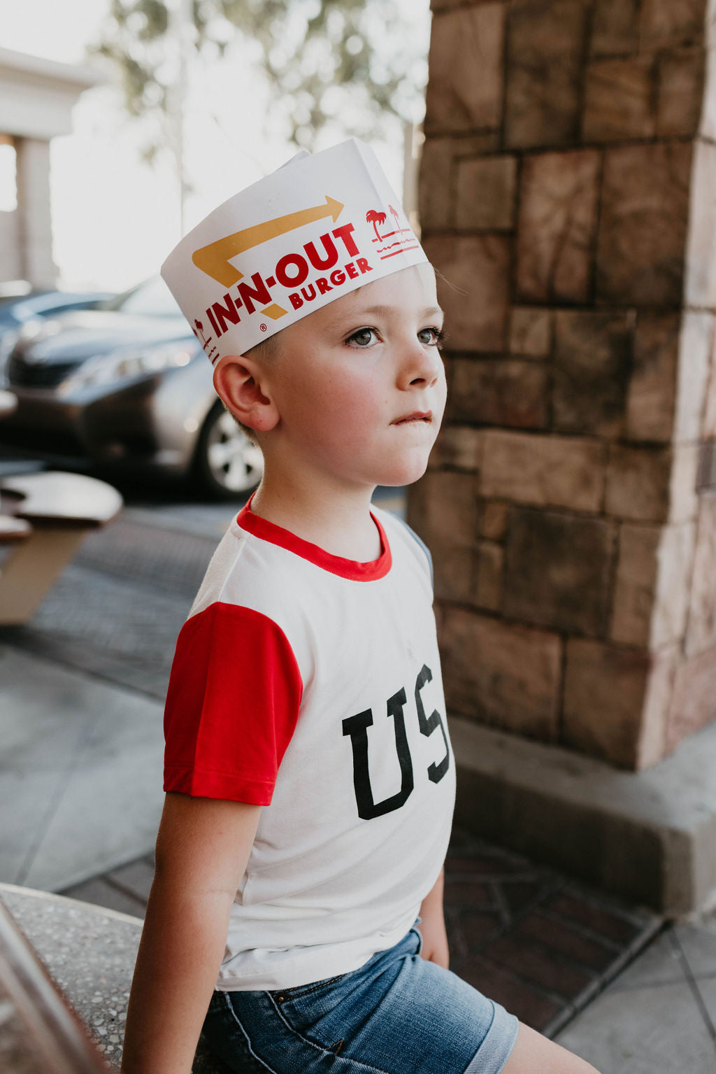 Children's Bamboo T-Shirt | USA, Land That I Love