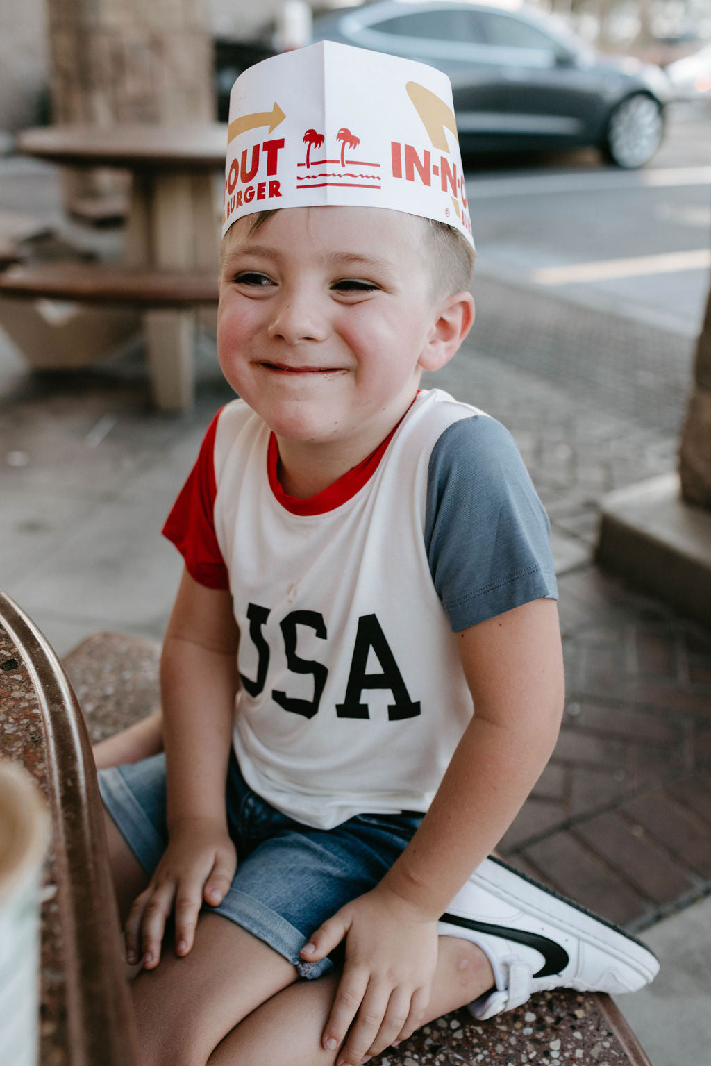 Children's Bamboo T-Shirt | USA, Land That I Love