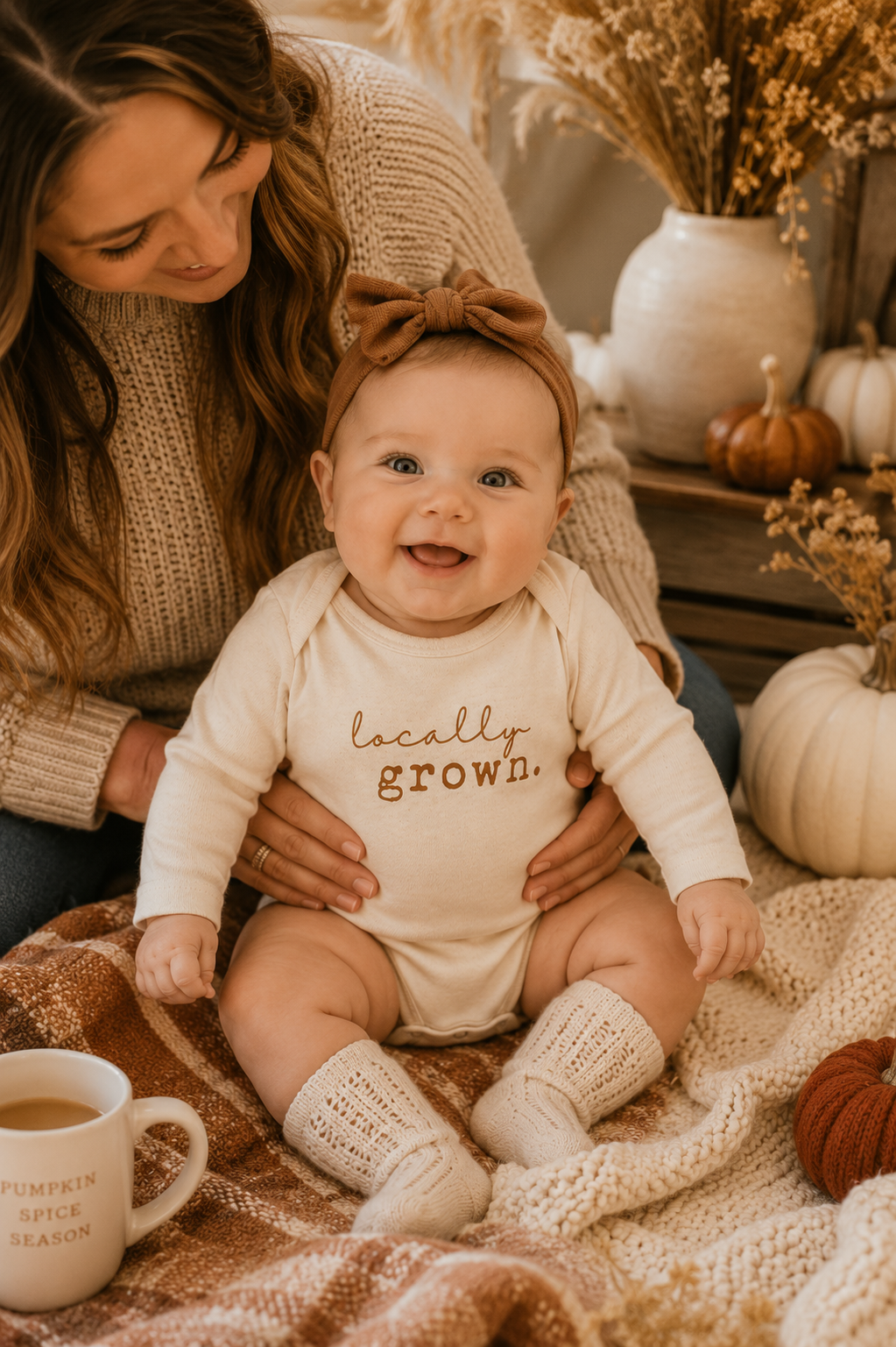 Locally Grown Organic Bodysuit Long Sleeve