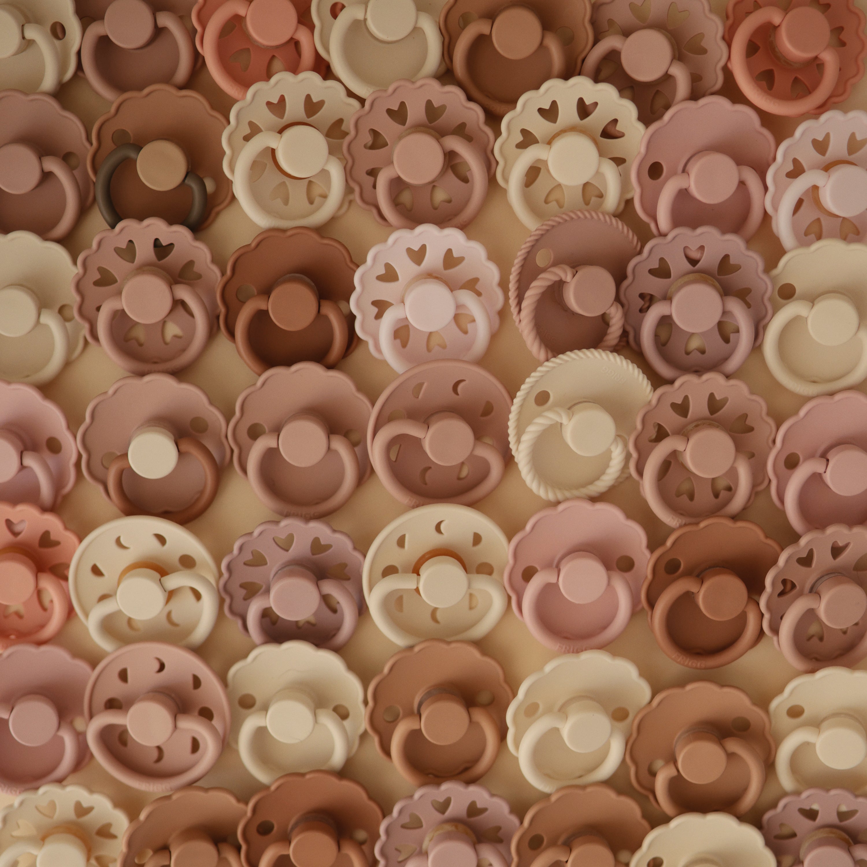 FRIGG Andersen Fairytale Silicone Pacifier 2 - Pack - Tenth &amp; Pine - FRIGG PACIFIERS - 6 - 18 months - Stone Blue/Willow Gray