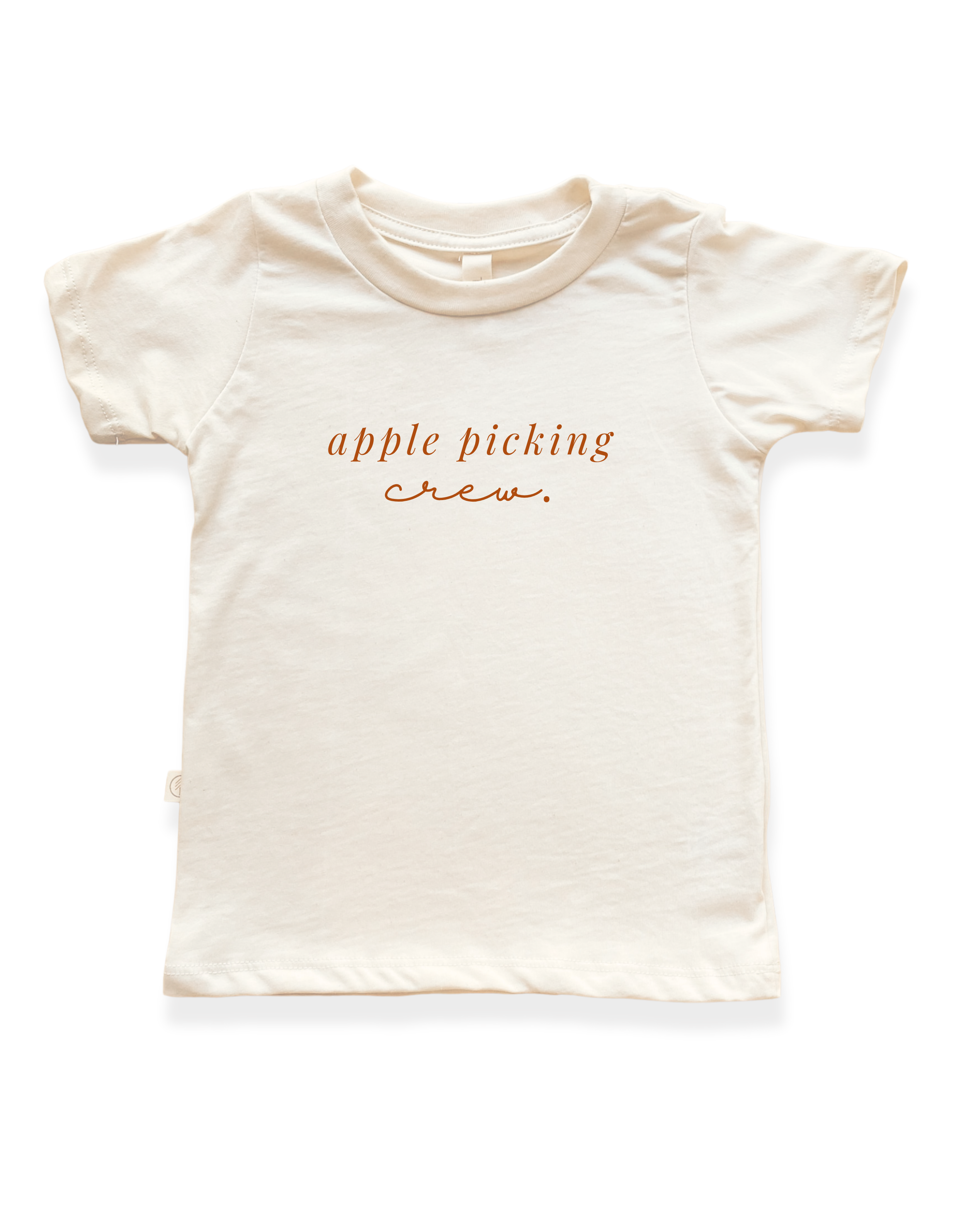 Apple Picking Crew Organic Kids T-Shirt