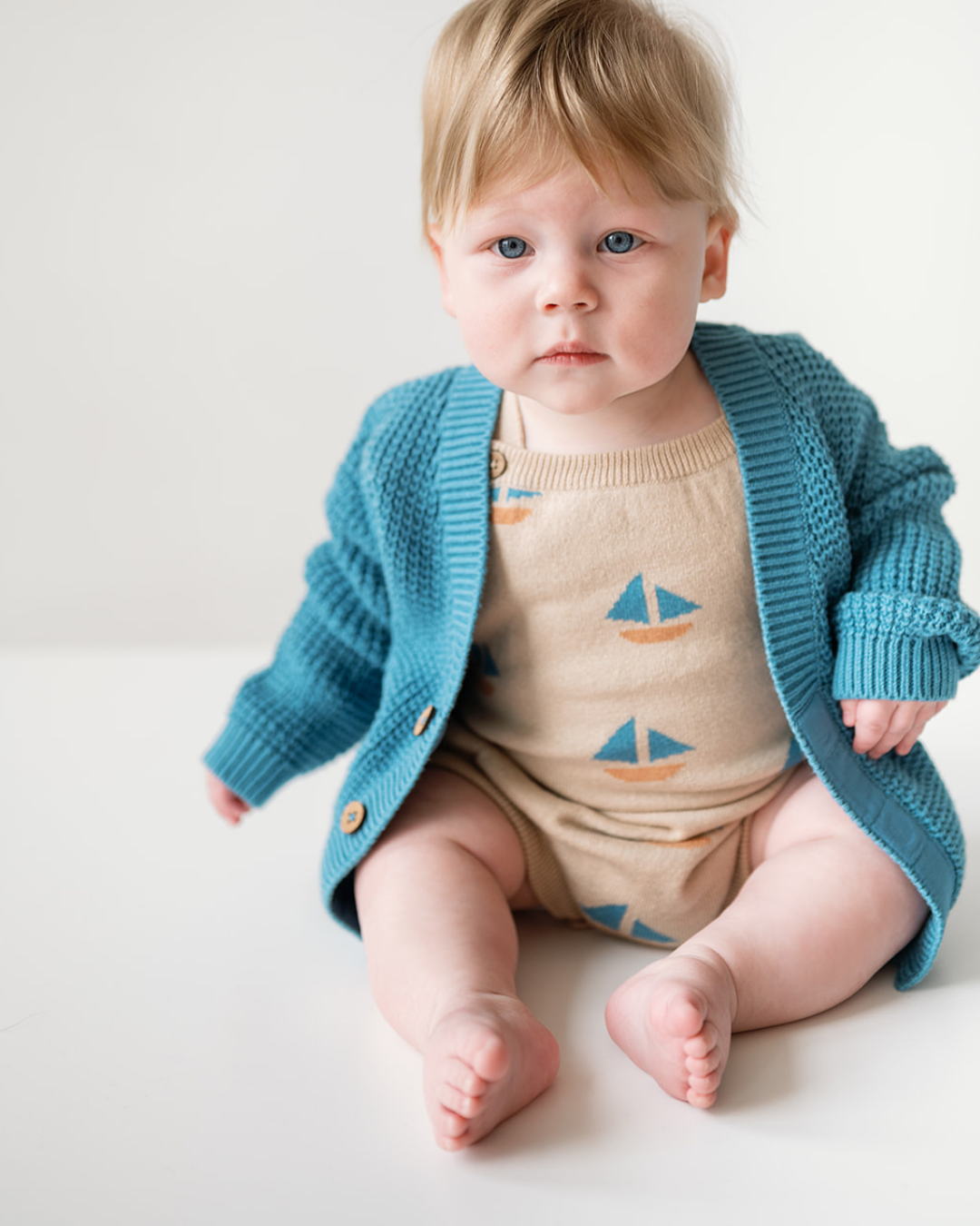 Frankie Romper Sand Dollar