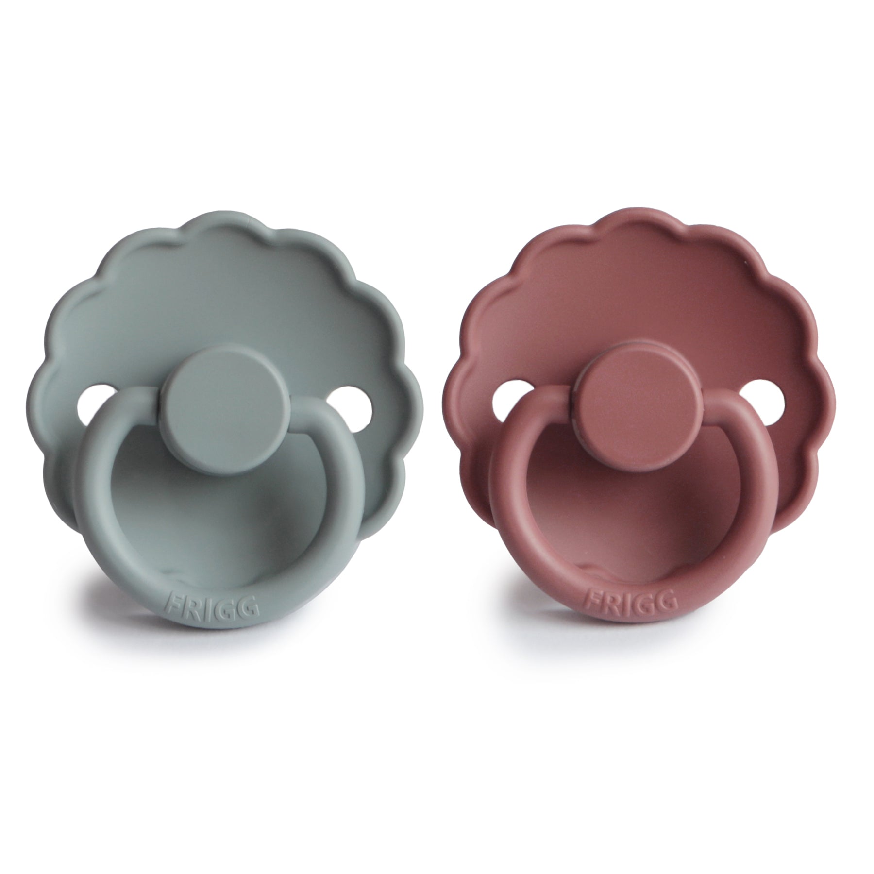 FRIGG Daisy Silicone Pacifier 2 - Pack - Tenth &amp; Pine - FRIGG PACIFIERS - 6 - 18 months - Cream/Lupine