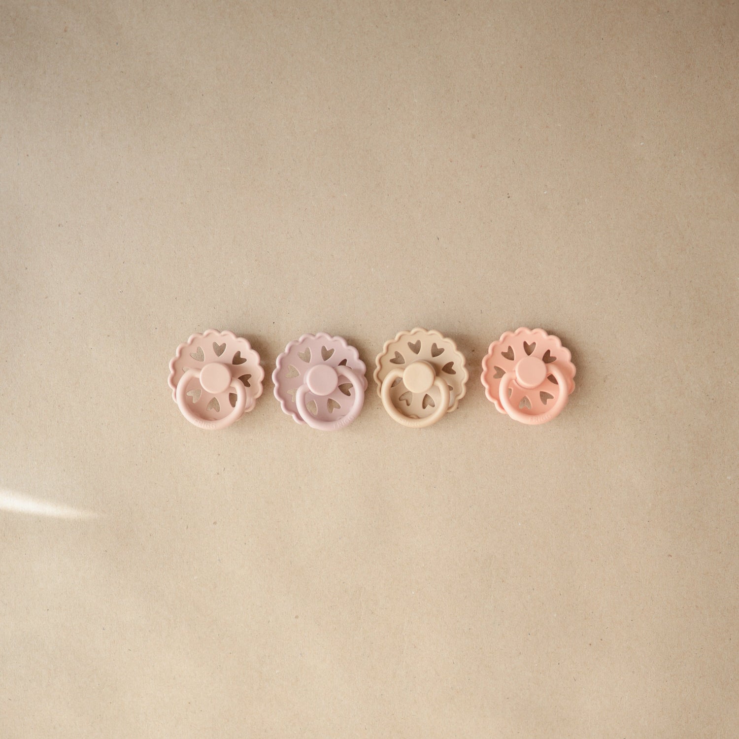 FRIGG Andersen Fairytale Silicone Pacifier 2 - Pack - Tenth &amp; Pine - FRIGG PACIFIERS - 6 - 18 months - Stone Blue/Willow Gray