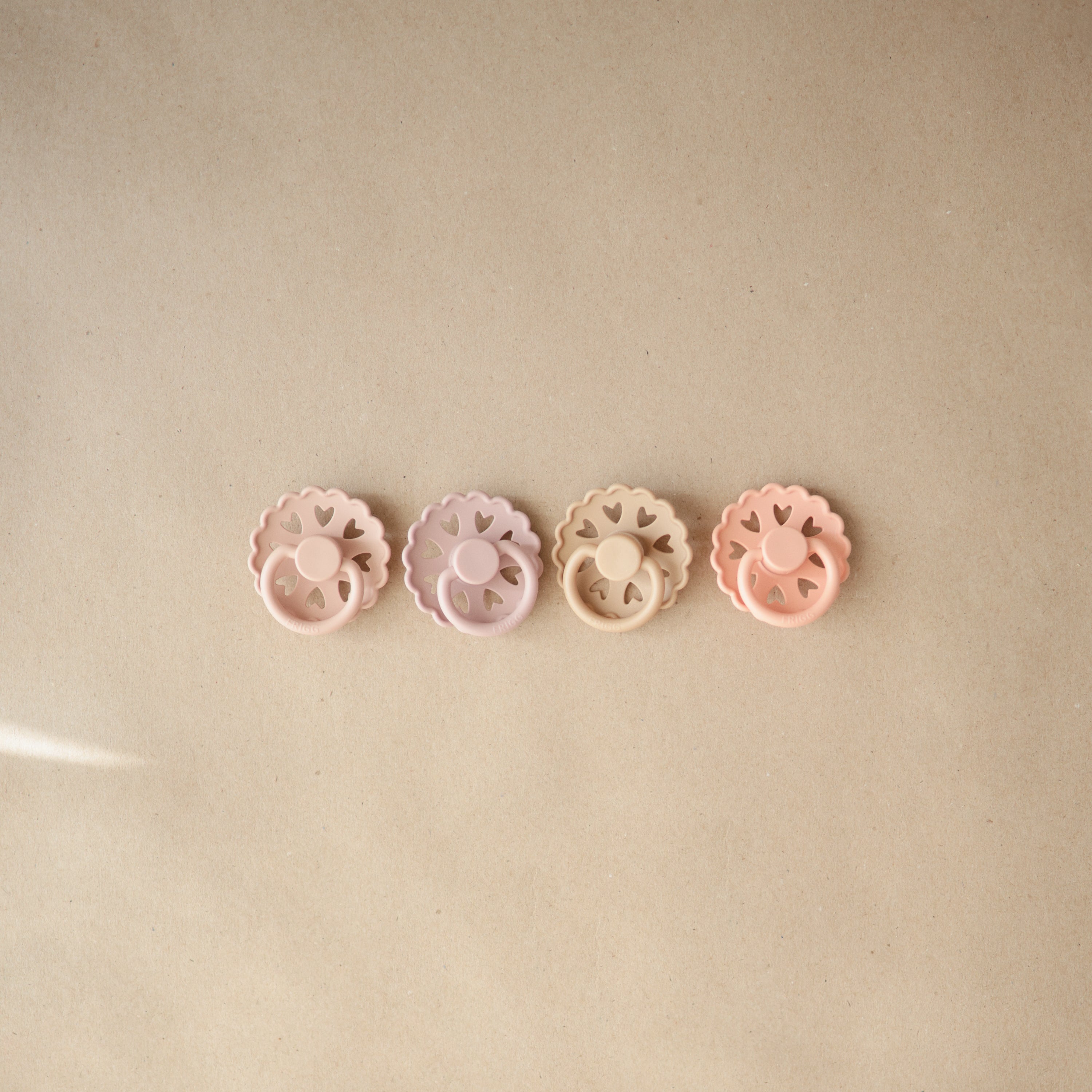 FRIGG Andersen Fairytale Silicone Pacifier 2 - Pack - Tenth &amp; Pine - FRIGG PACIFIERS - 6 - 18 months - Stone Blue/Willow Gray