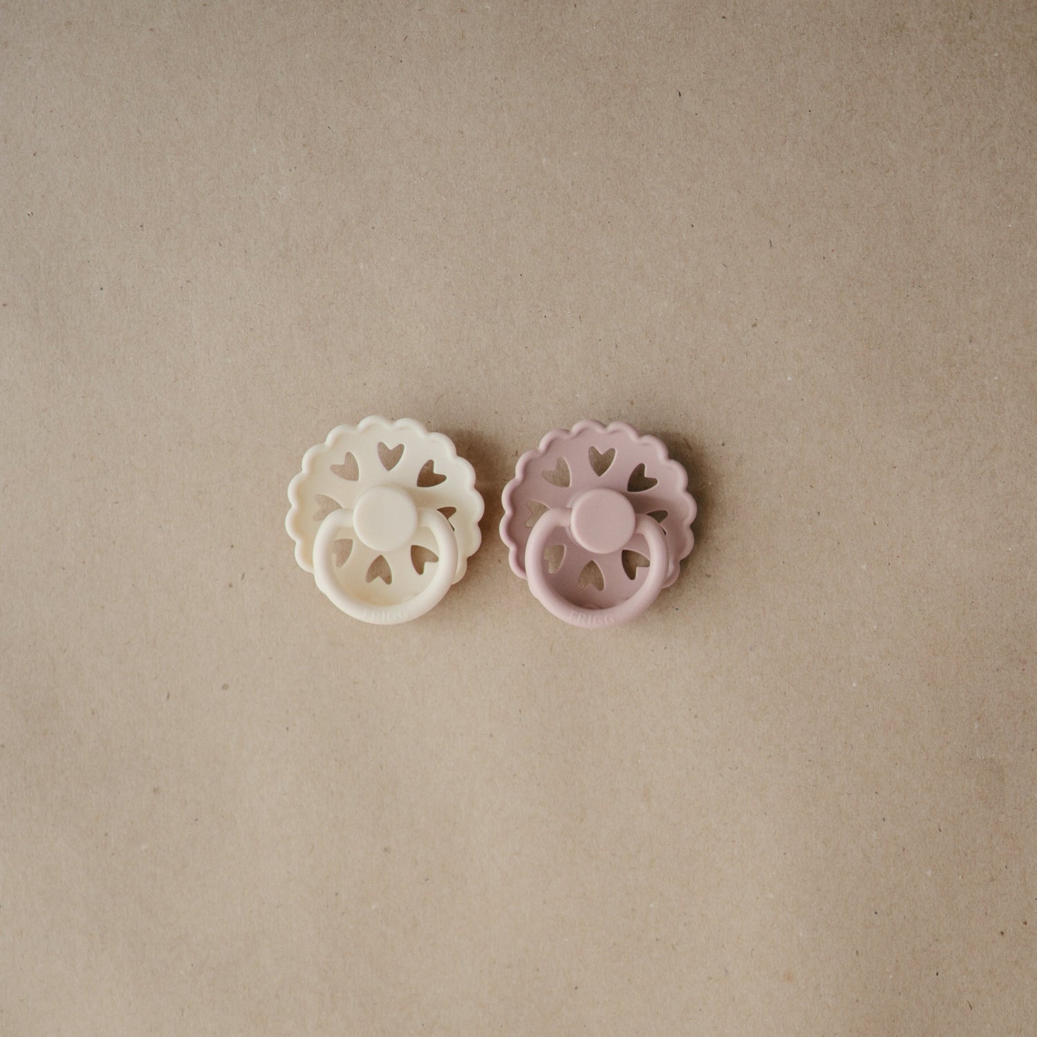 FRIGG Andersen Fairytale Silicone Pacifier 2 - Pack - Tenth &amp; Pine - FRIGG PACIFIERS - 6 - 18 months - Stone Blue/Willow Gray