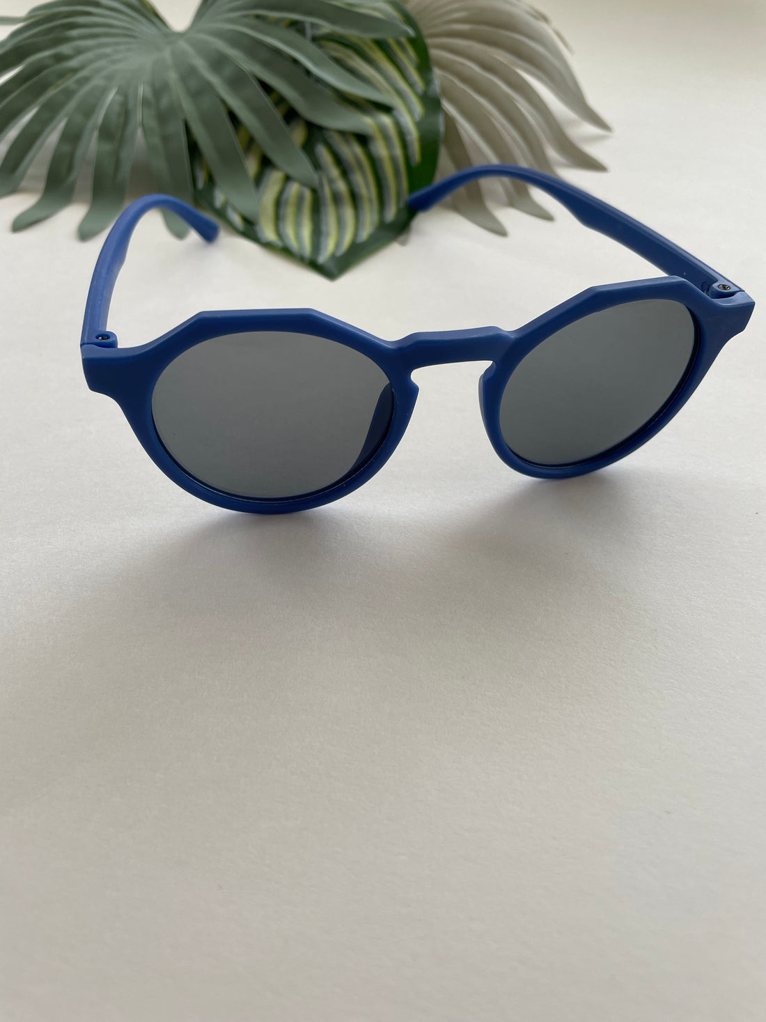 Hexagonal Sunglasses - Sea Blue