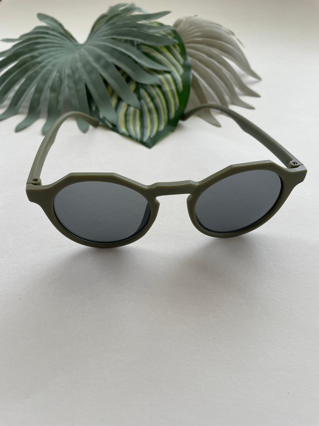 Hexagonal Sunglasses - Succulent Green