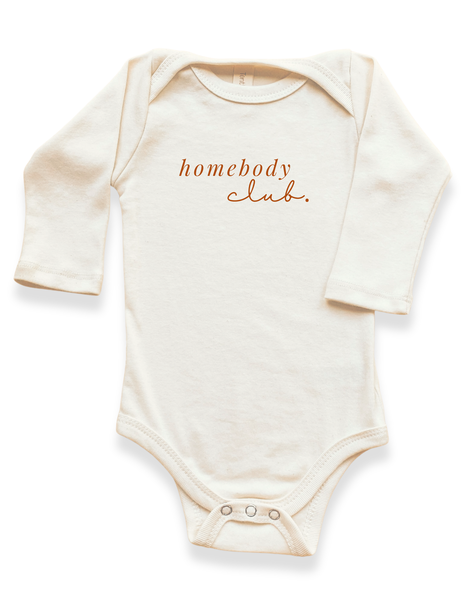 Homebody Club Organic Bodysuit Long Sleeve