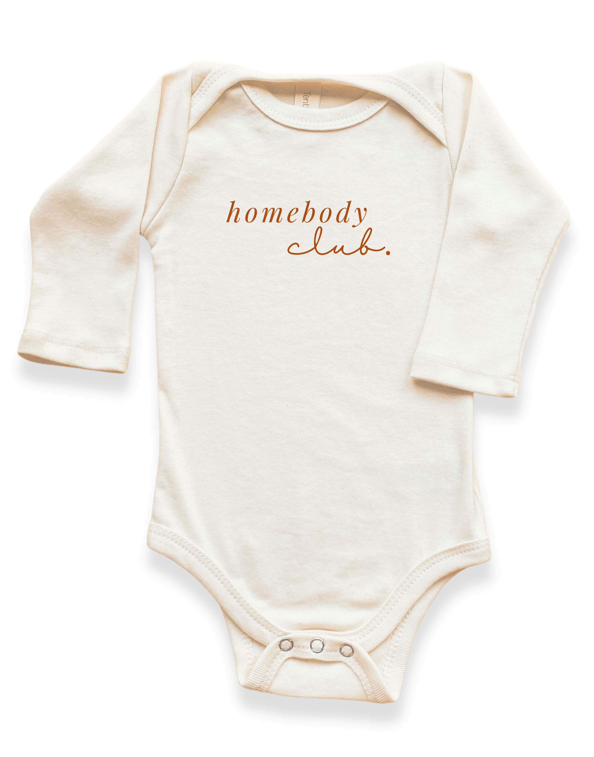 Homebody Club Organic Bodysuit Long Sleeve