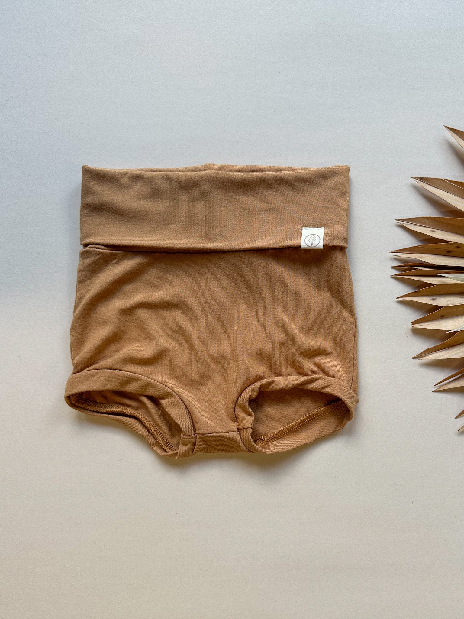 Fold Over Bloomers | Clay | Luxury Bamboo