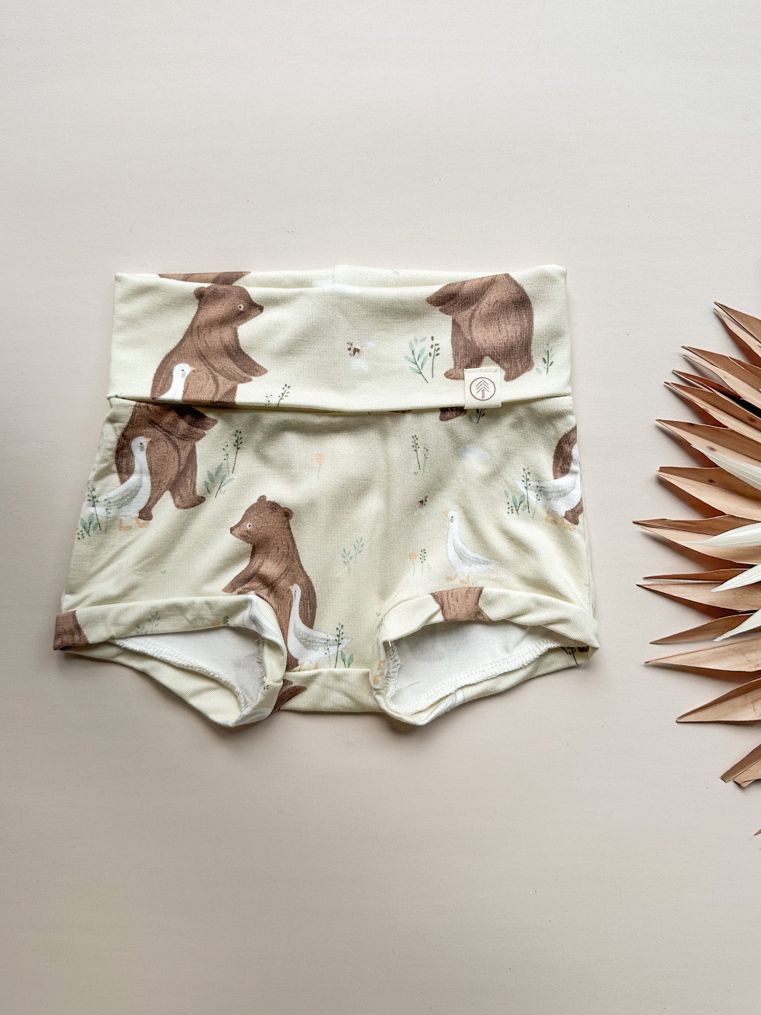 Fold Over Bloomers | Bear and Duck | Luxury Bamboo