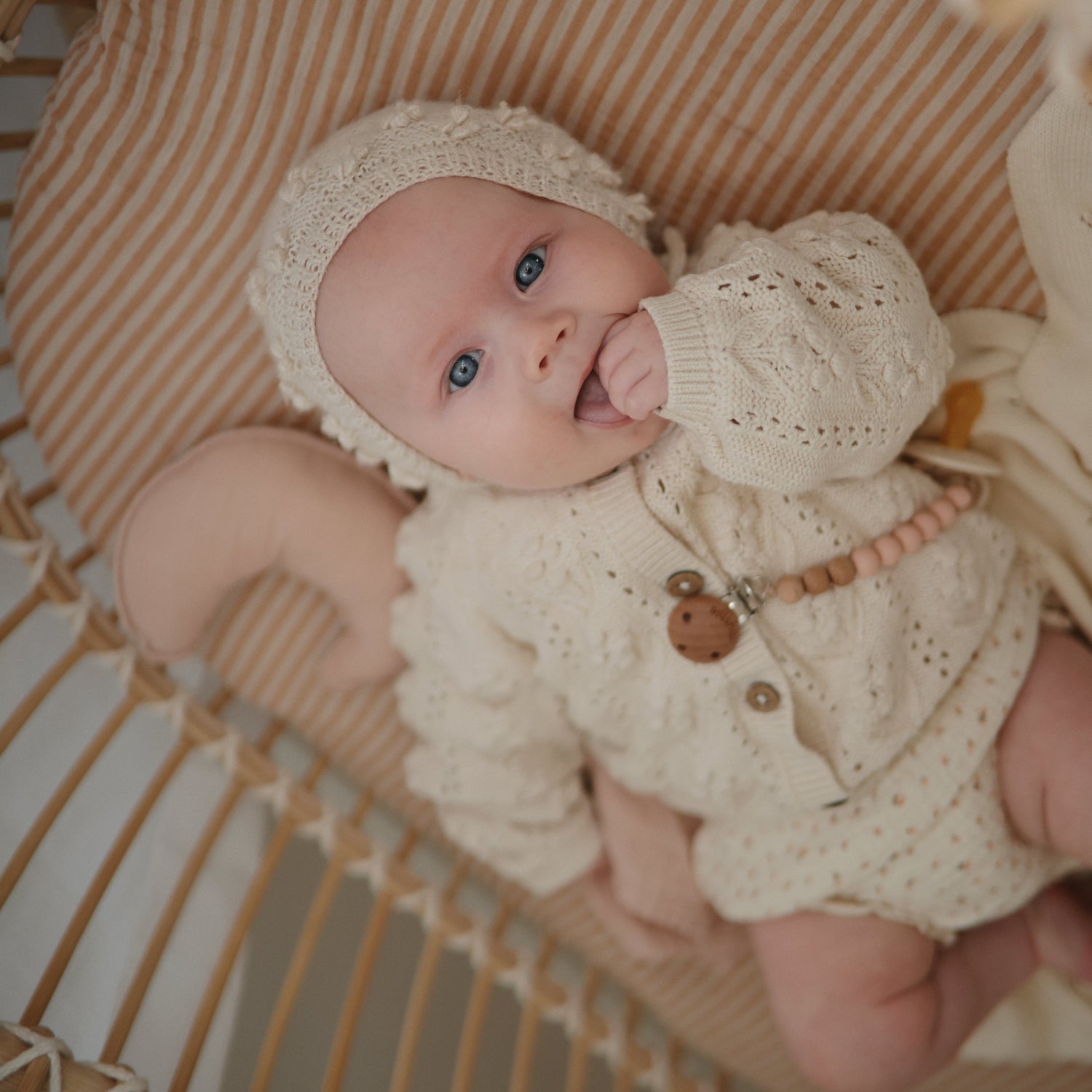 Silicone Pacifier Clip | Eva - Tenth &amp; Pine - Pacifier Clip - Black