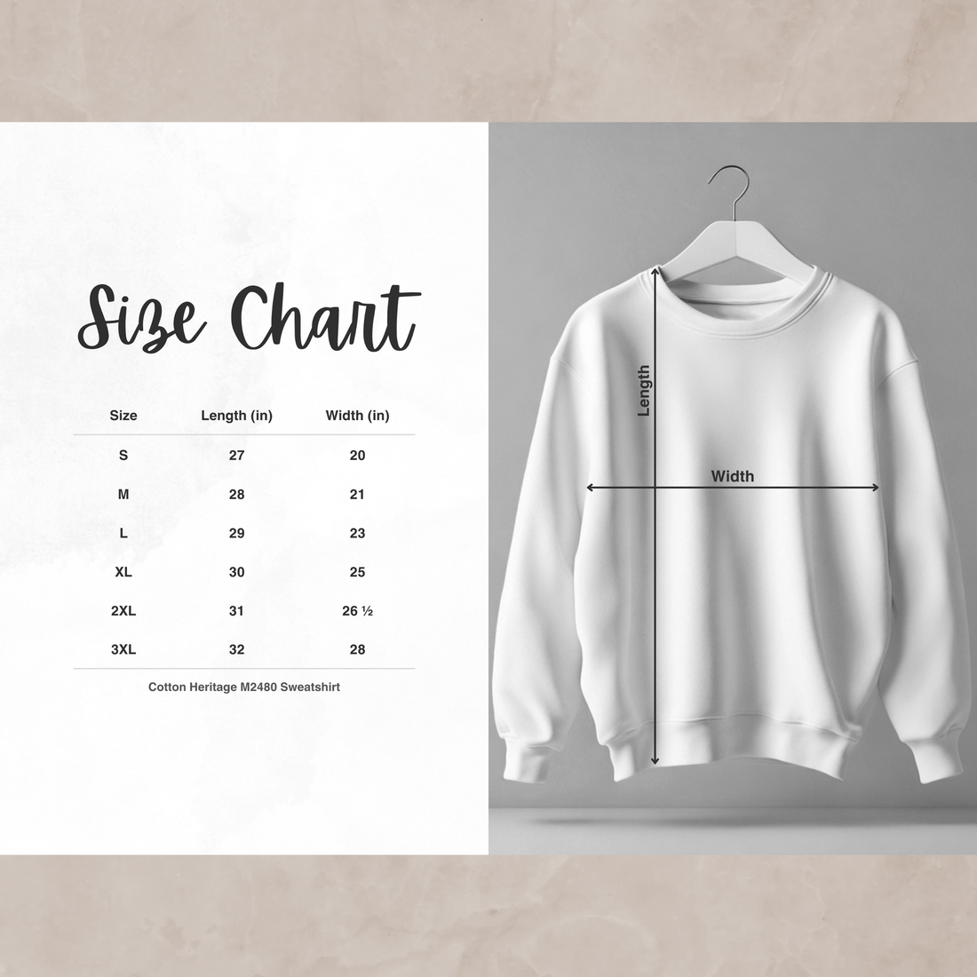Mama. Embroidered | Premium Adult Sweatshirt - Tenth &amp; Pine - S - Bone