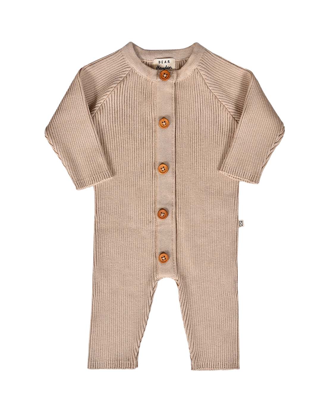 Jamie Magnetic Romper in Sand Dollar