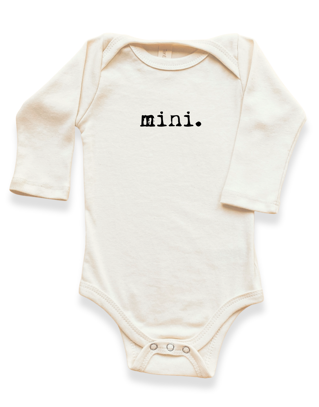 Mini Organic Bodysuit Long Sleeve