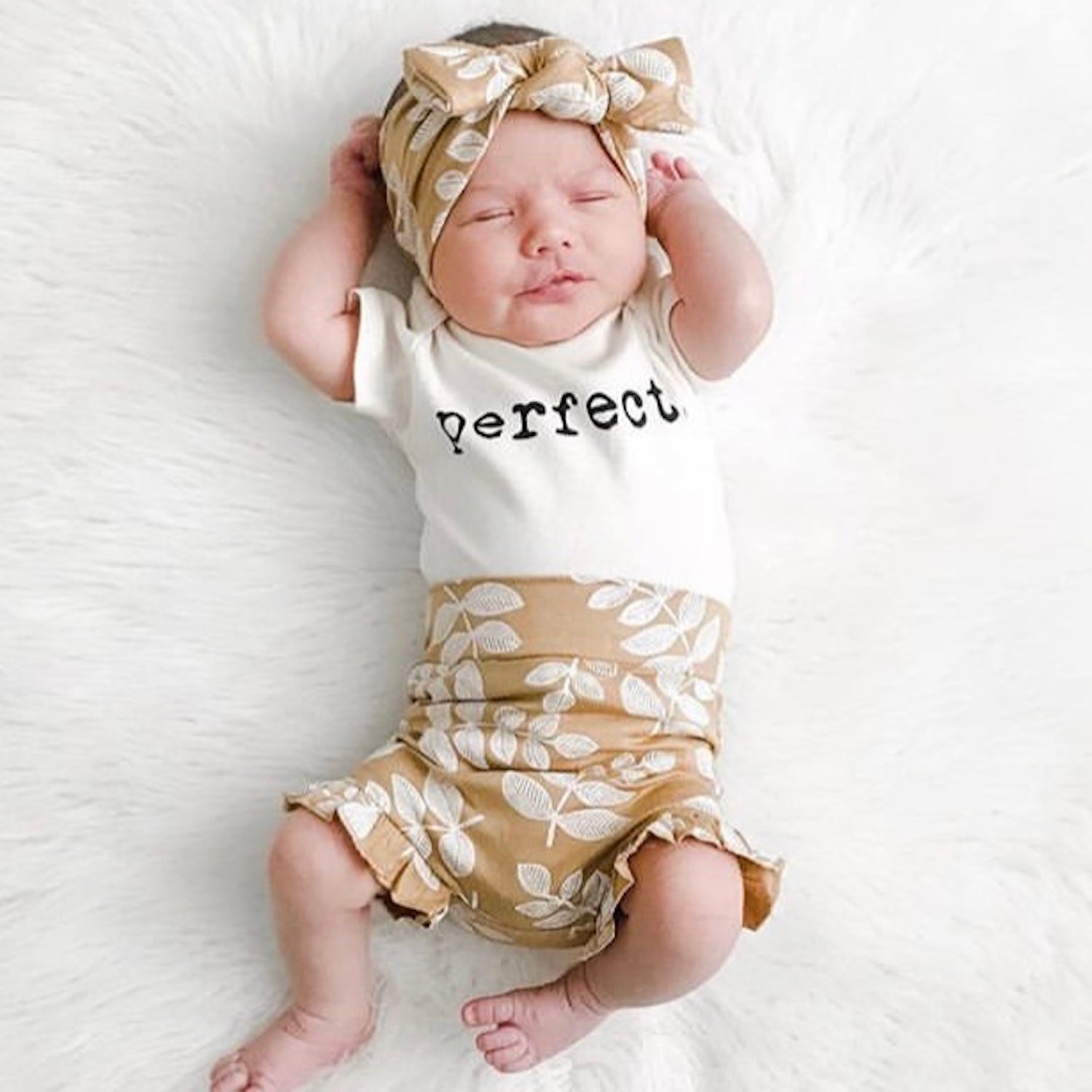 Perfect Organic Cotton Baby Bodysuit