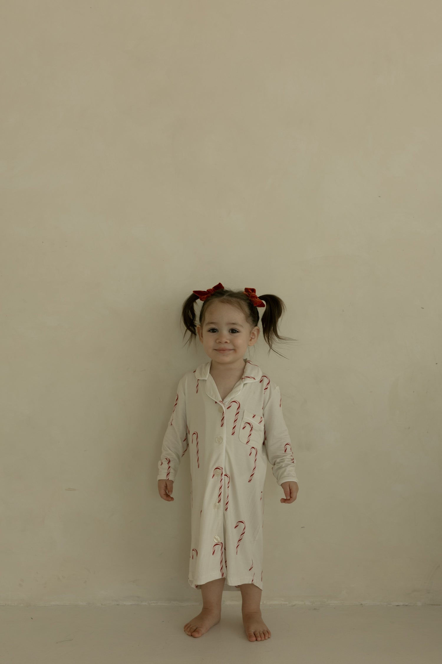 Toddler Bamboo Sleeping Dress | Candy Cane