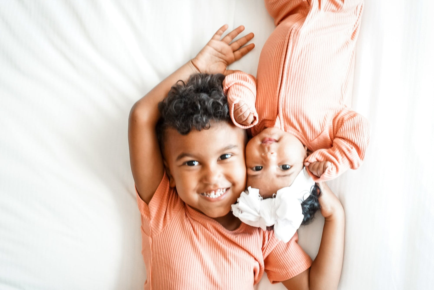 ZIP ROMPER - Red Rock Ribbed